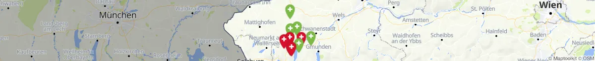 Map view for Pharmacies emergency services nearby Fornach (Vöcklabruck, Oberösterreich)